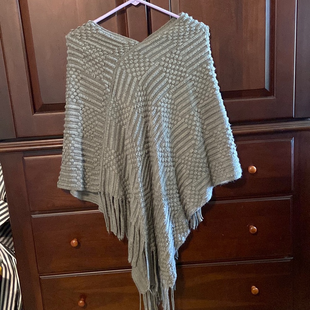 Cute Knitted Poncho